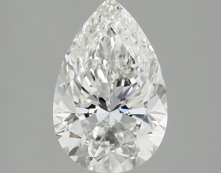 2.10 ct. pear Lab Grown Diamond front image
