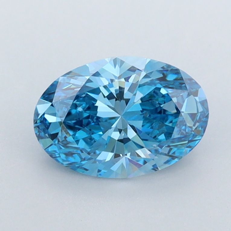1.06 CT Fancy Vivid Blue OVAL