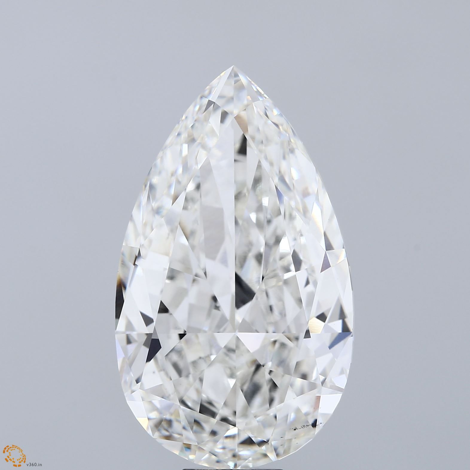 15.11 ct. pear Lab Grown Diamond front image