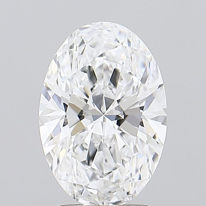 1.67 ct. oval Lab Grown Diamond front image