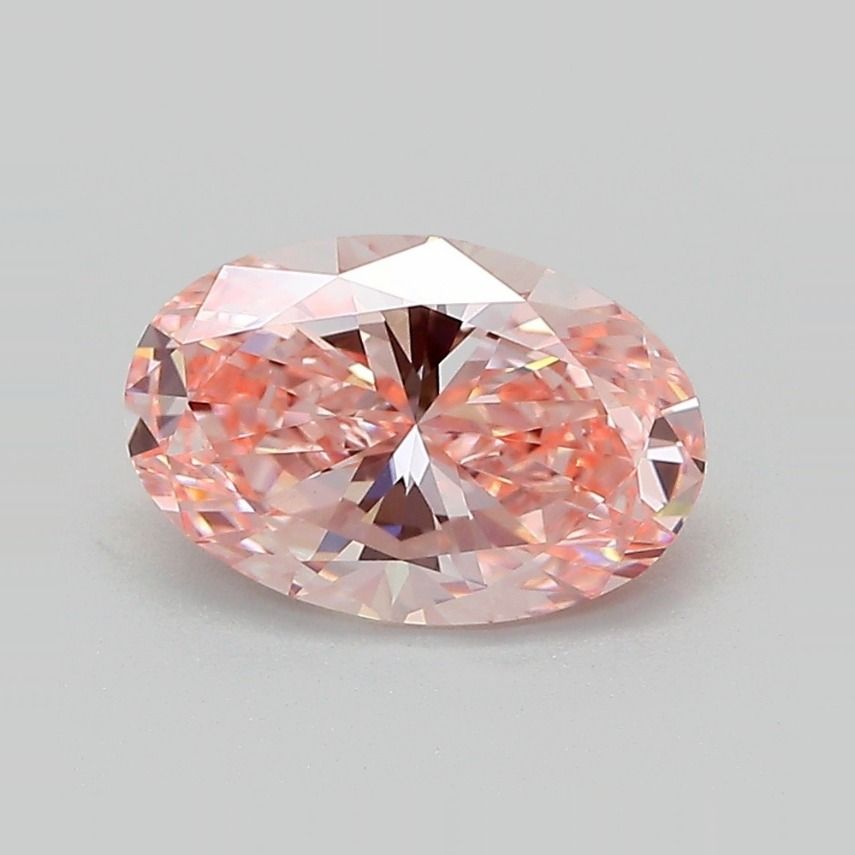 1.67 ct. oval Lab Grown Diamond front image