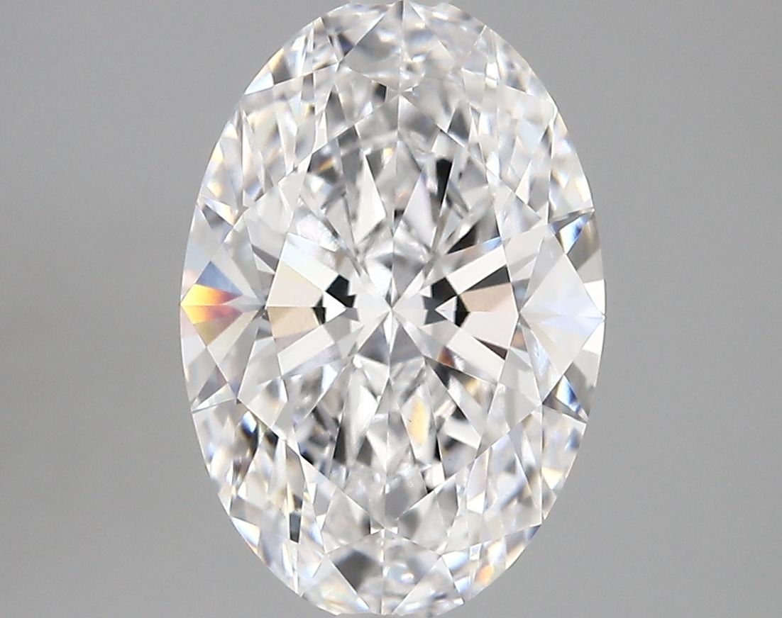3.41 ct. oval Lab Grown Diamond front image