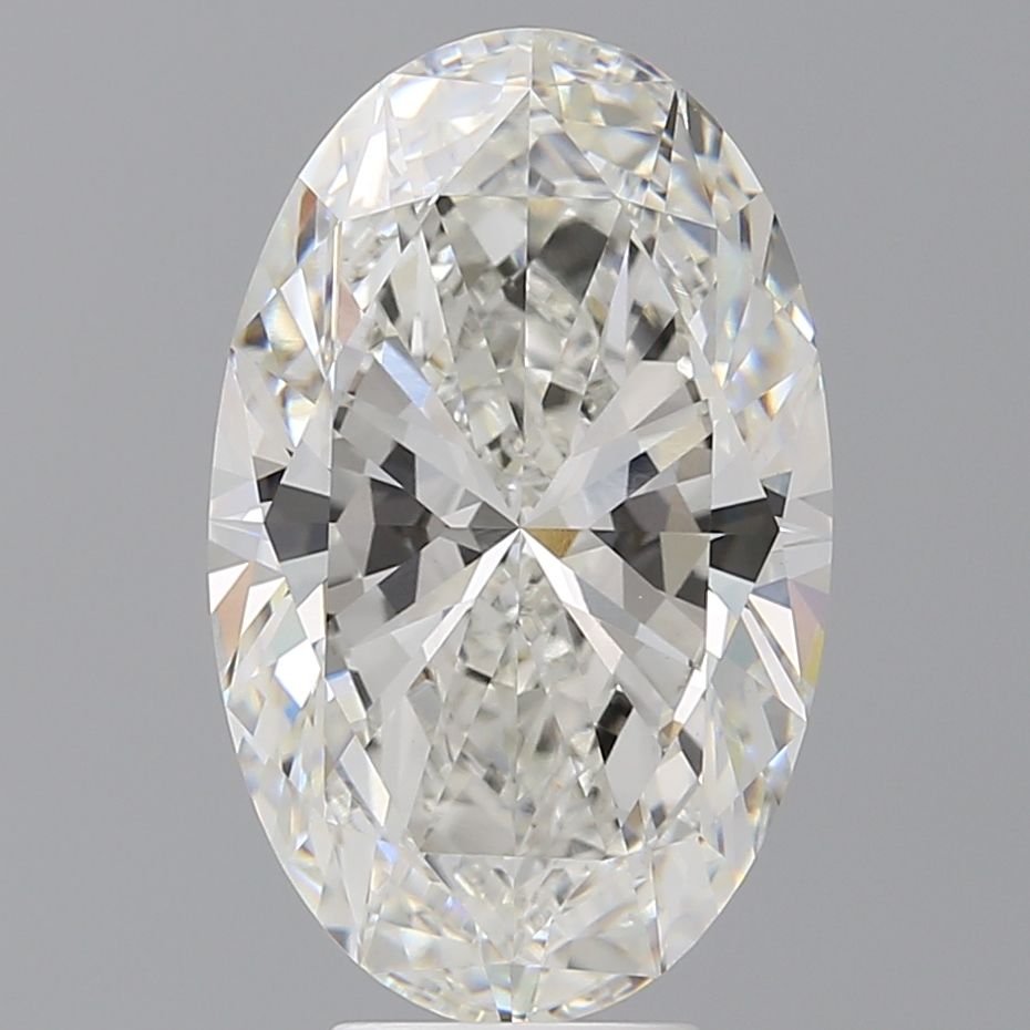 6.56 ct. oval Lab Grown Diamond front image