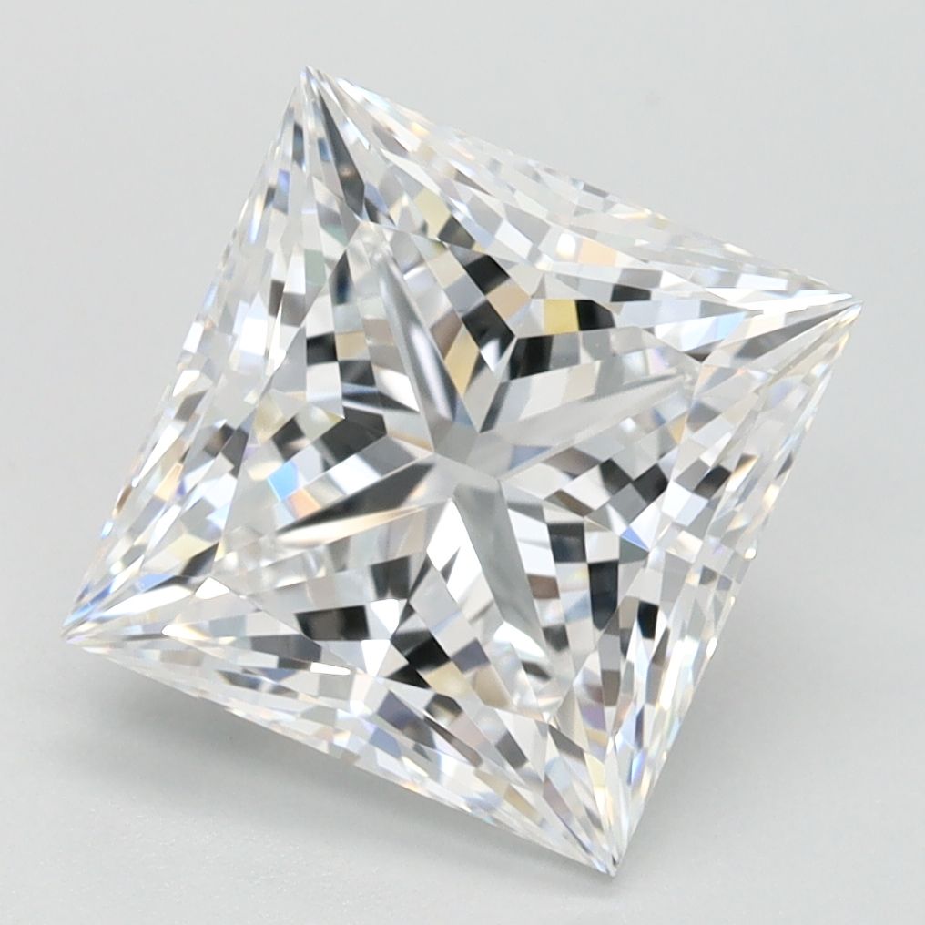 3.16 ct. princess Lab Grown Diamond front image