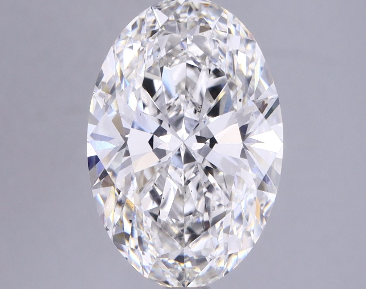 3.88 ct. oval Lab Grown Diamond front image