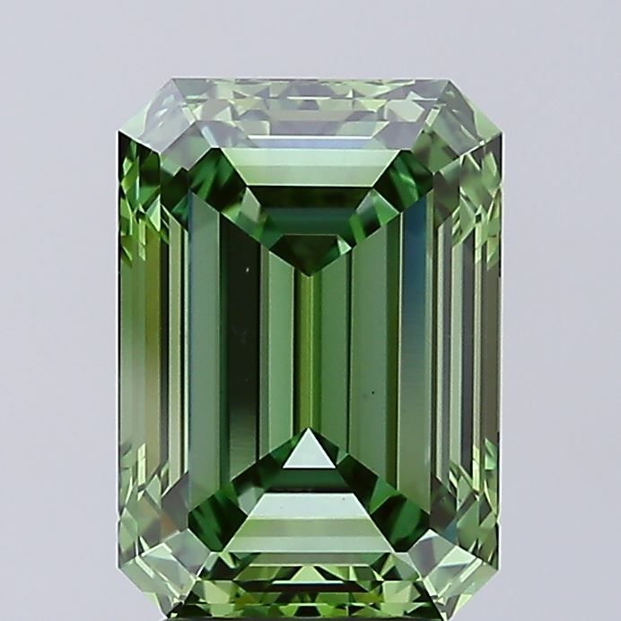 4.02 ct. emerald Lab Grown Diamond front image