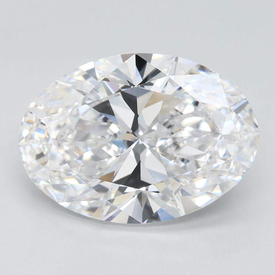 3.30 ct. oval Lab Grown Diamond front image