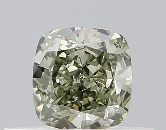 Diament 0.32 ct Fancy Grayish Yellowish Green/VS1