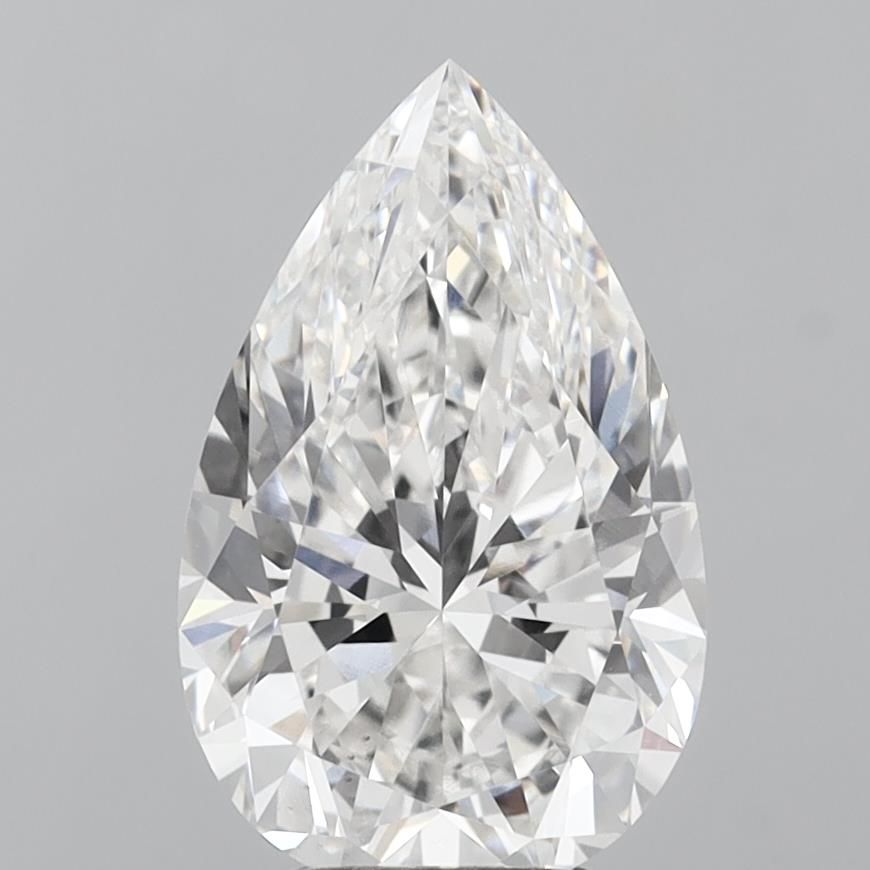 4.07 ct. pear Lab Grown Diamond front image