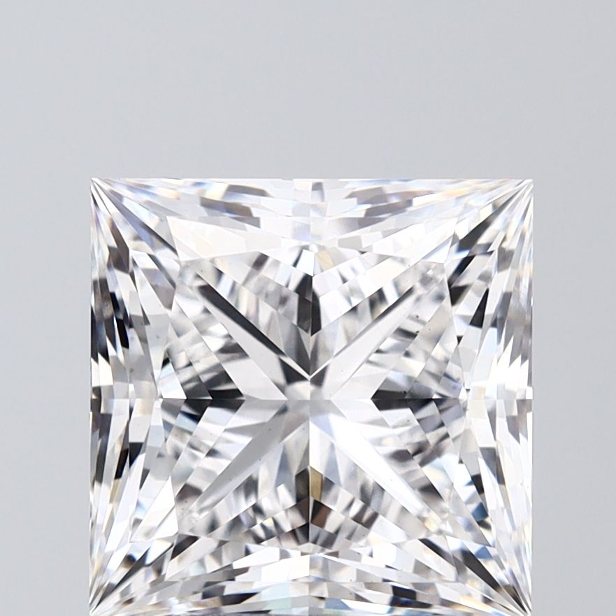 5.06 ct. princess Lab Grown Diamond front image
