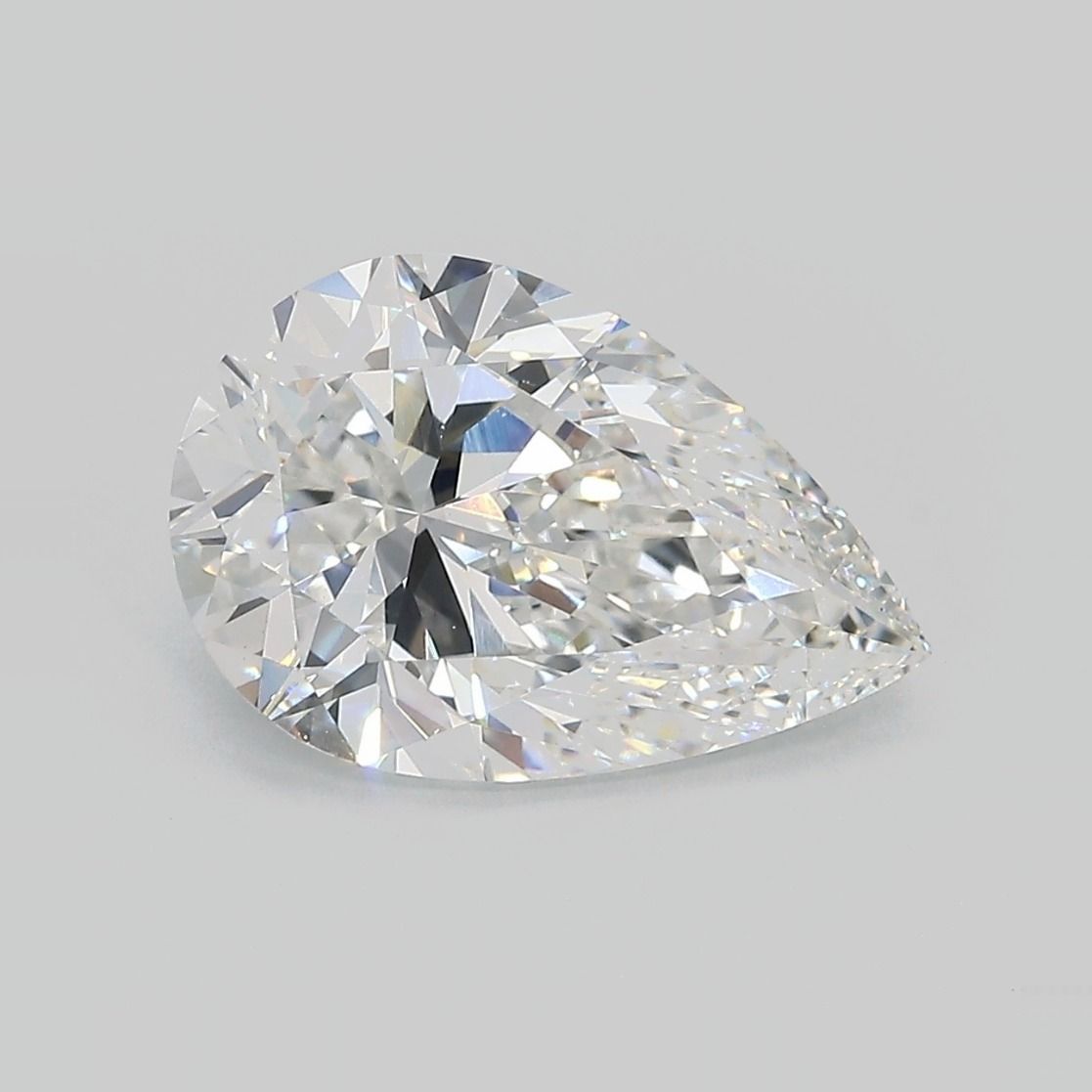 3.72 ct. pear Lab Grown Diamond front image