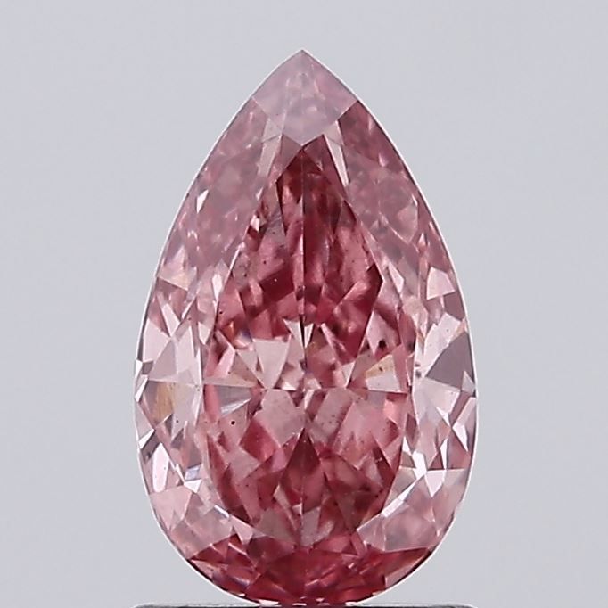 1.14 CT Fancy Vivid Brownish Pink PEAR
