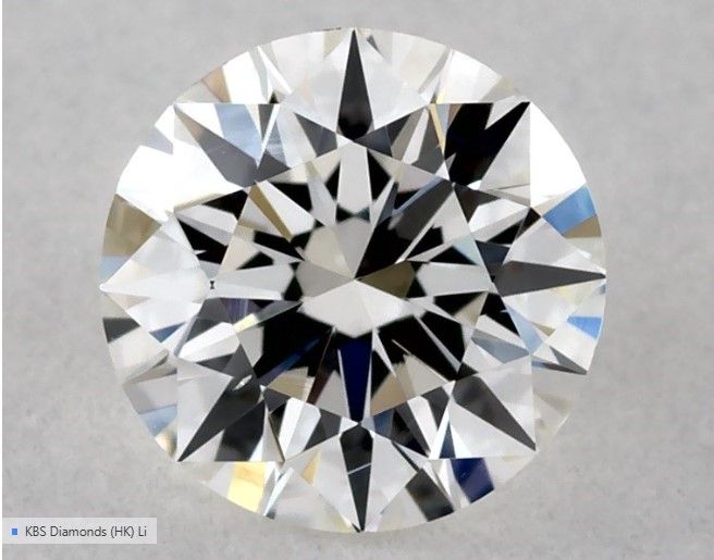 0.57 ct Round diamond