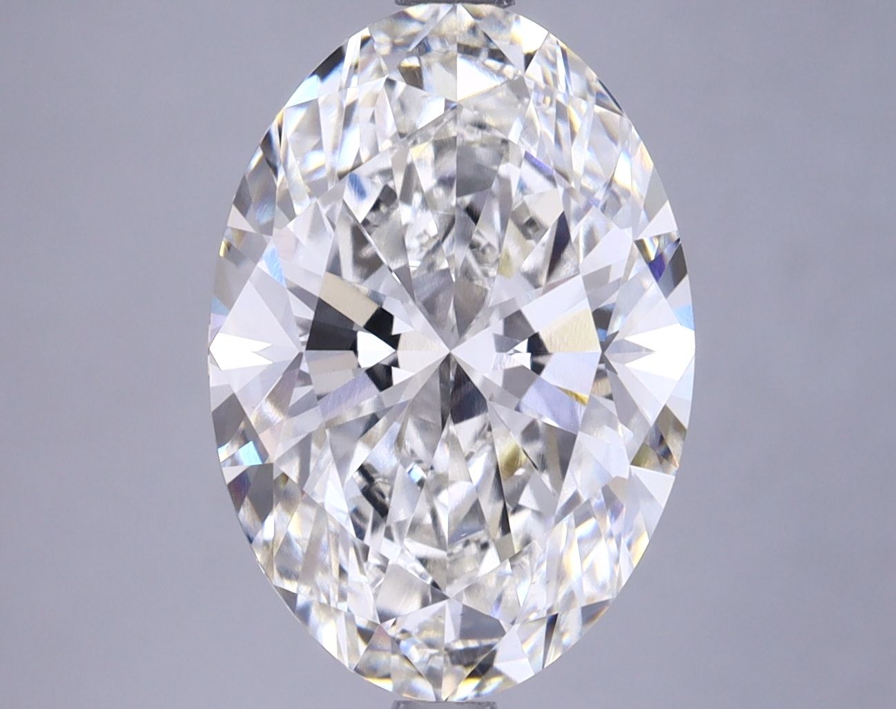 4.91 ct. oval Lab Grown Diamond front image