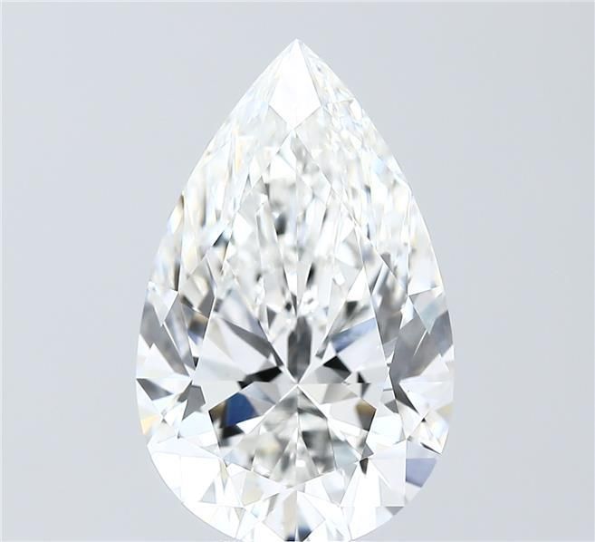 7.08 ct. pear Lab Grown Diamond front image