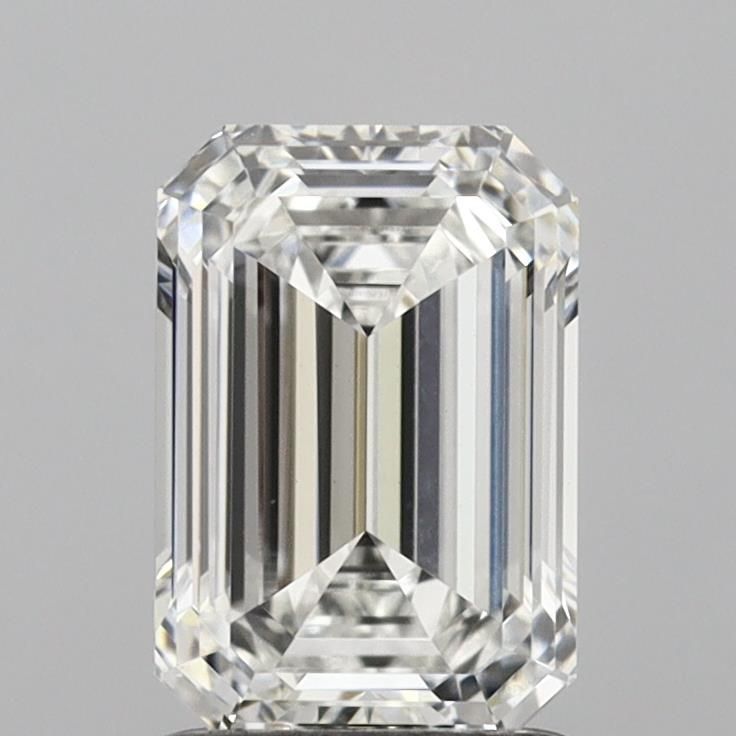 1.55 ct. emerald Lab Grown Diamond front image
