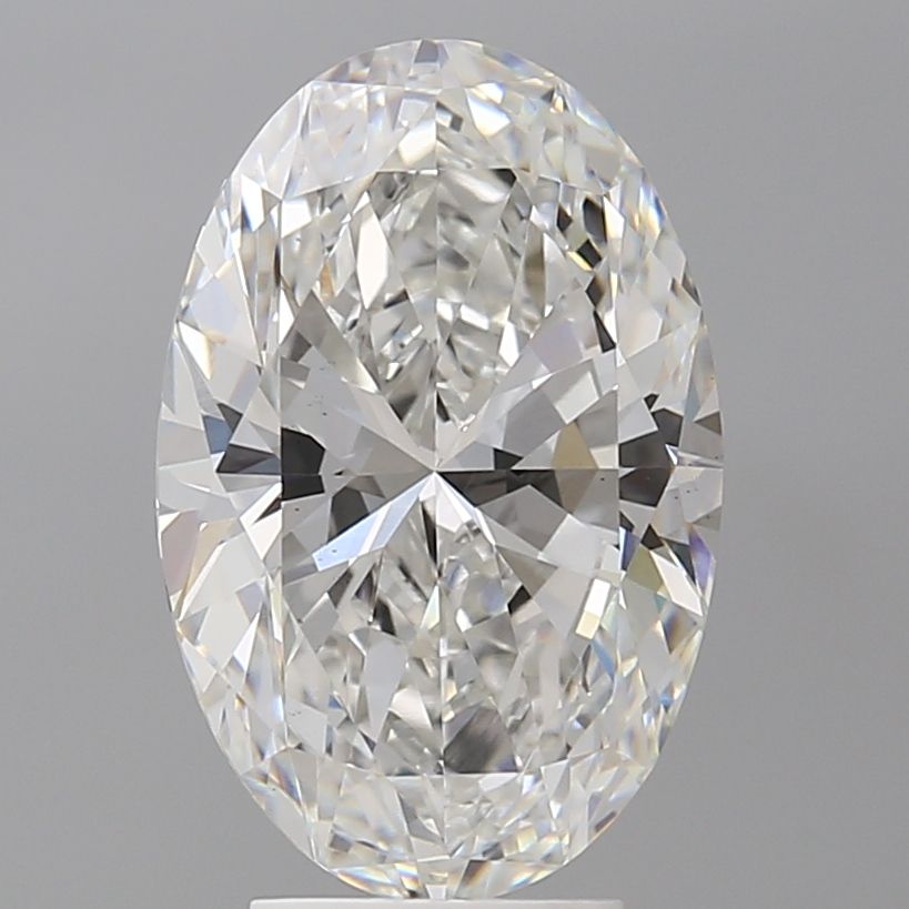 4.53 ct. oval Lab Grown Diamond front image