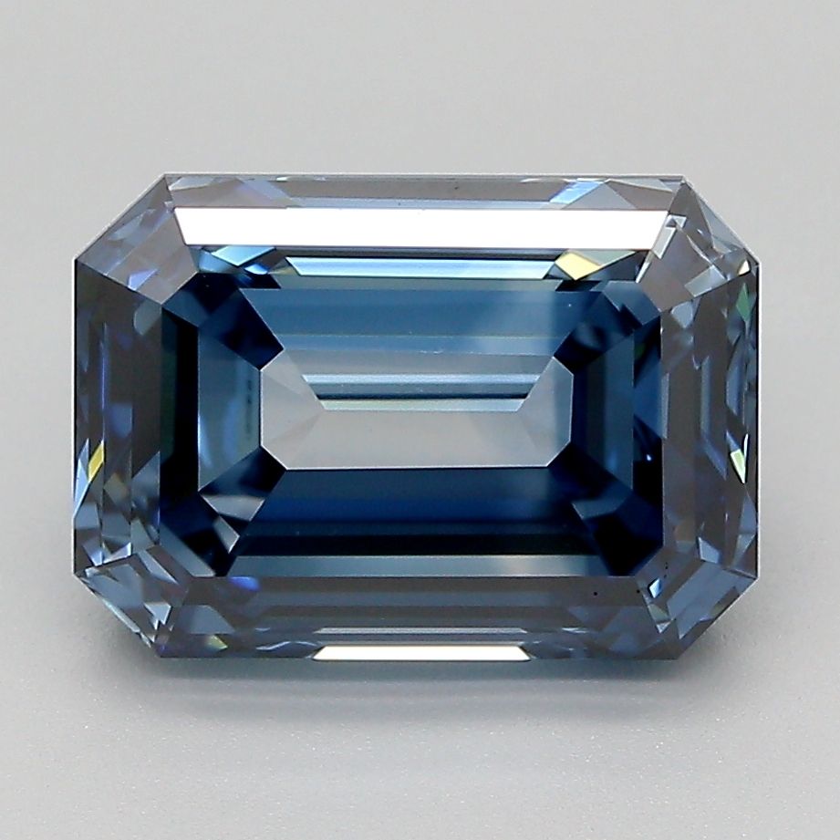 4.08 ct. emerald Lab Grown Diamond front image