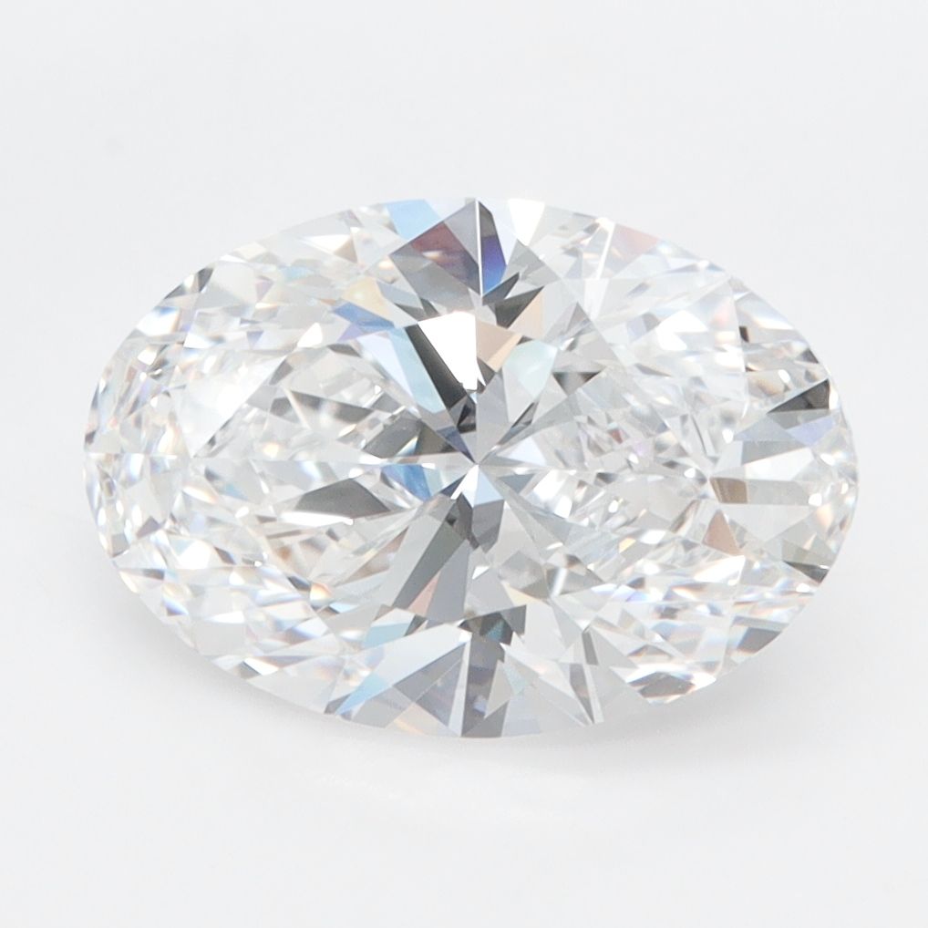 3.06 ct. oval Lab Grown Diamond front image