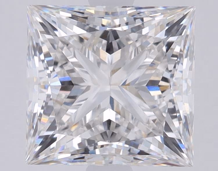 5.51 ct. princess Lab Grown Diamond front image