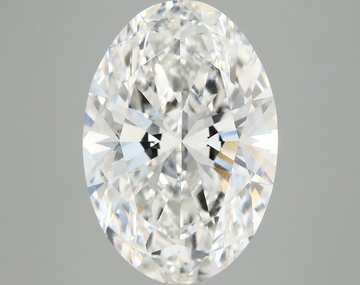 5.02 ct. oval Lab Grown Diamond front image