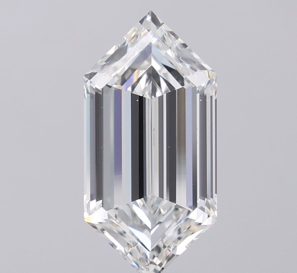 5.02 ct lab-grown Hexagonal Diamond