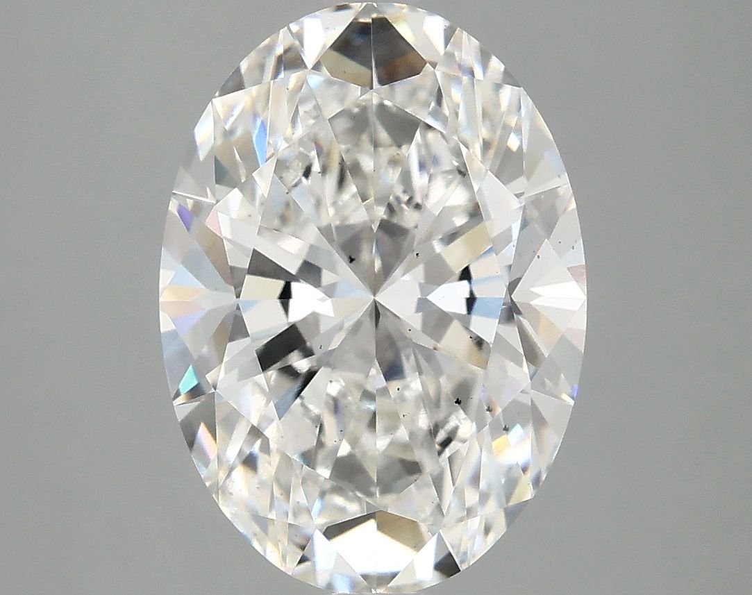 4.09 ct. oval Lab Grown Diamond front image