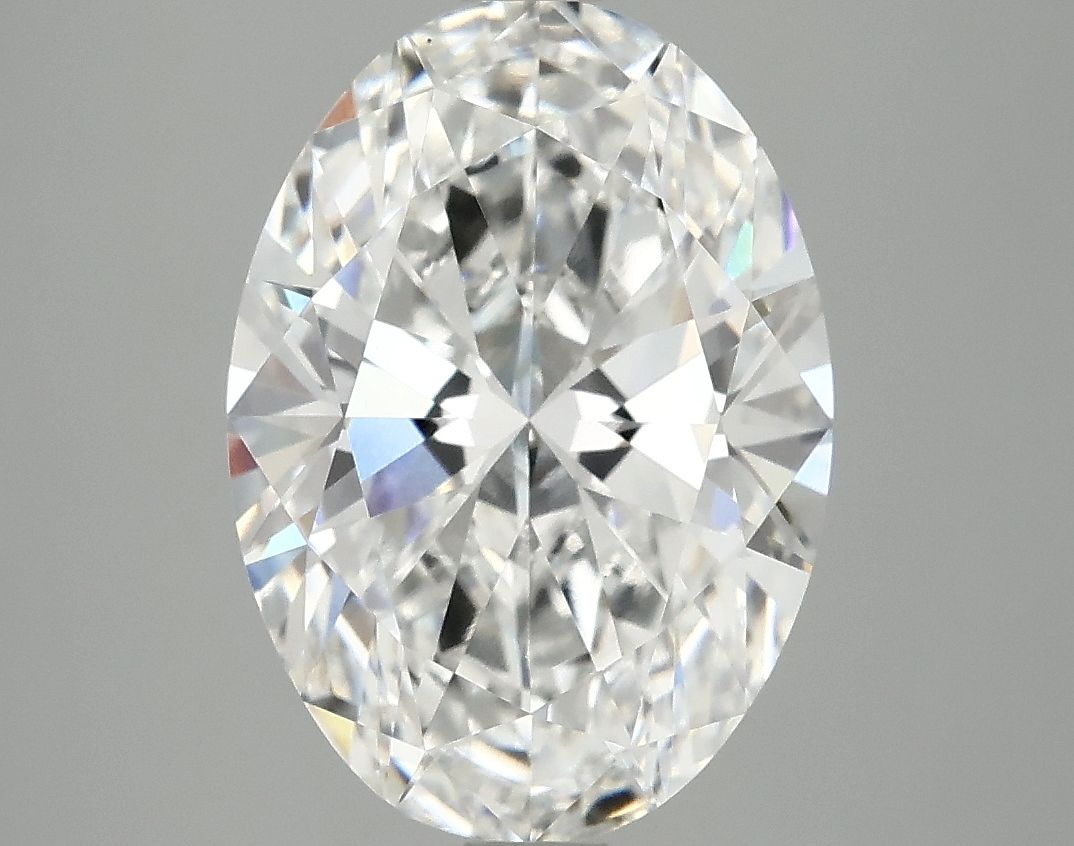 4.06 ct. oval Lab Grown Diamond front image