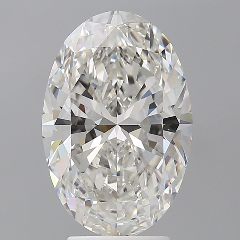 4.10 ct. oval Lab Grown Diamond front image
