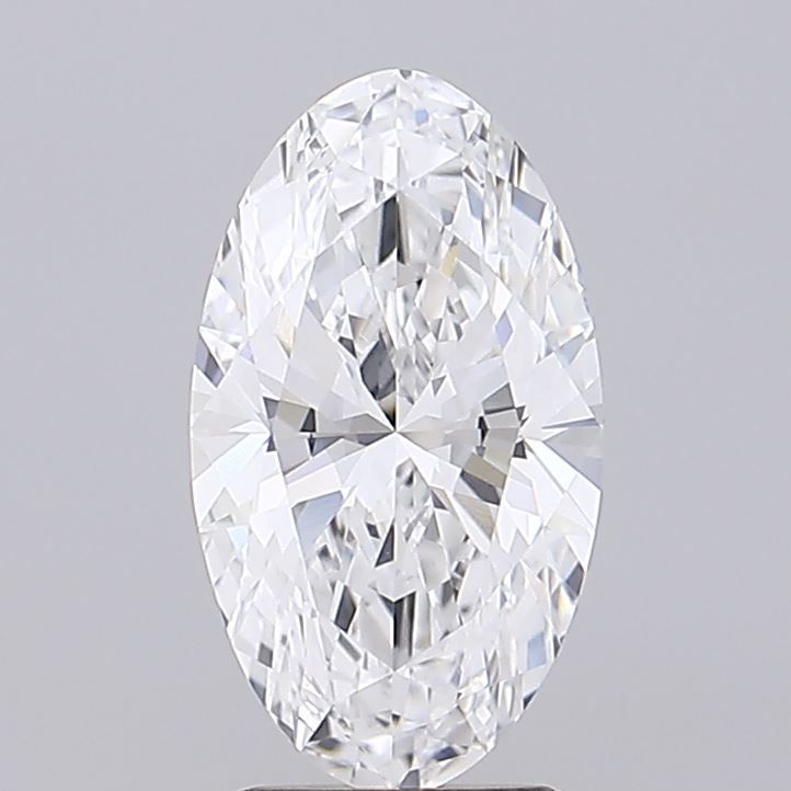 2.08 ct. oval Lab Grown Diamond front image