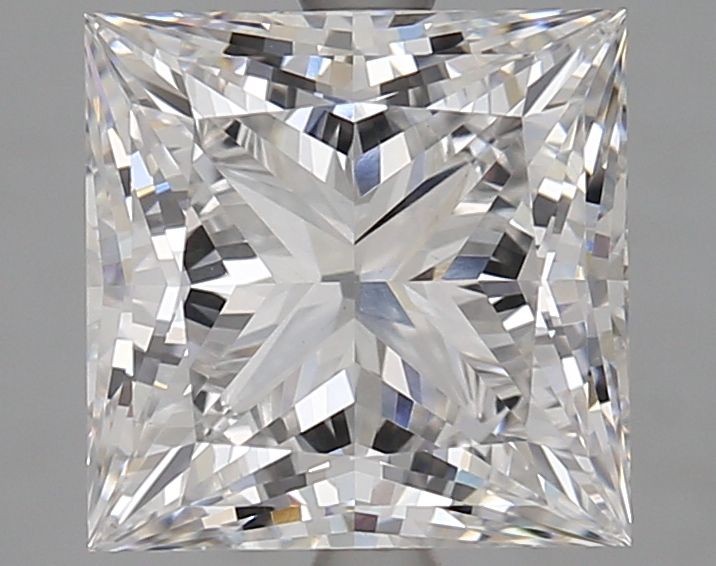 4.05 ct. princess Lab Grown Diamond front image