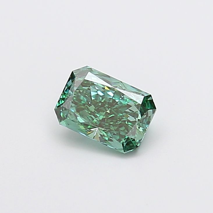 1.01 CT Fancy Vivid Green RADIANT