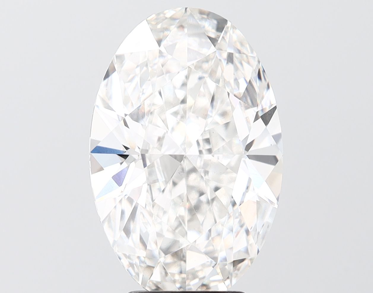 5.13 ct. oval Lab Grown Diamond front image
