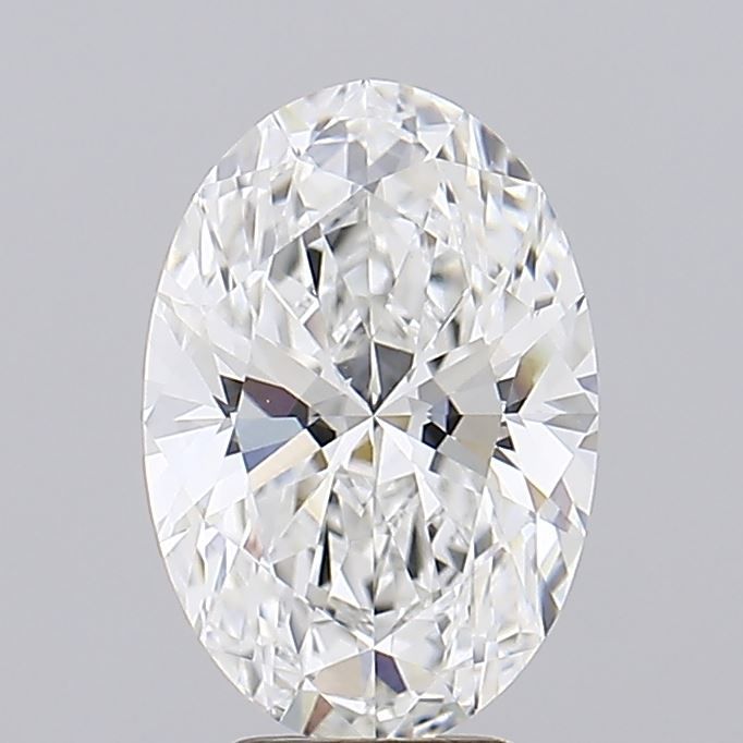 3.07 ct. oval Lab Grown Diamond front image