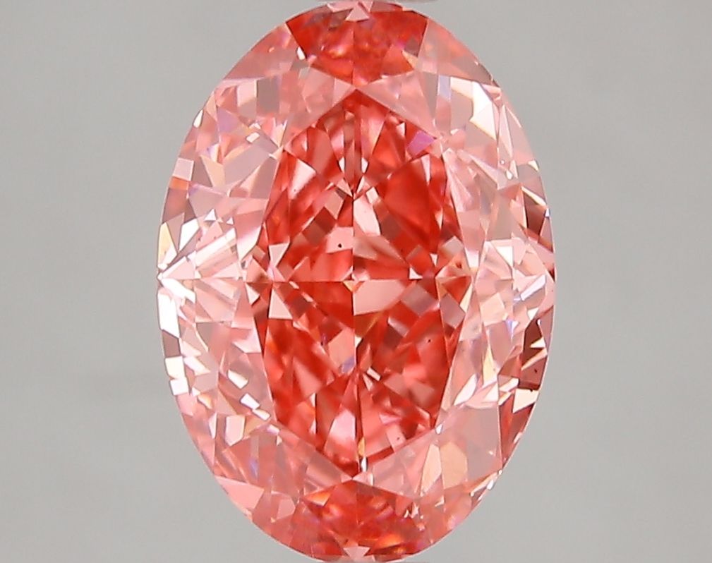 3.09 ct. oval Lab Grown Diamond front image