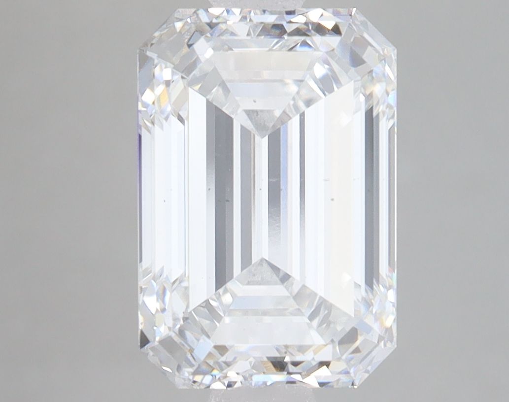 Diamant Émeraude 3.74 ct - Couleur E - Pureté VS2