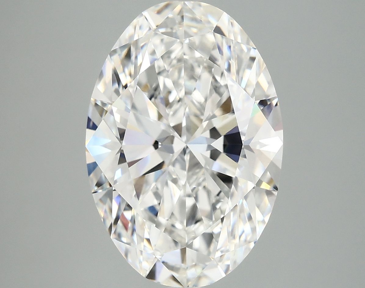 5.09 ct. oval Lab Grown Diamond front image