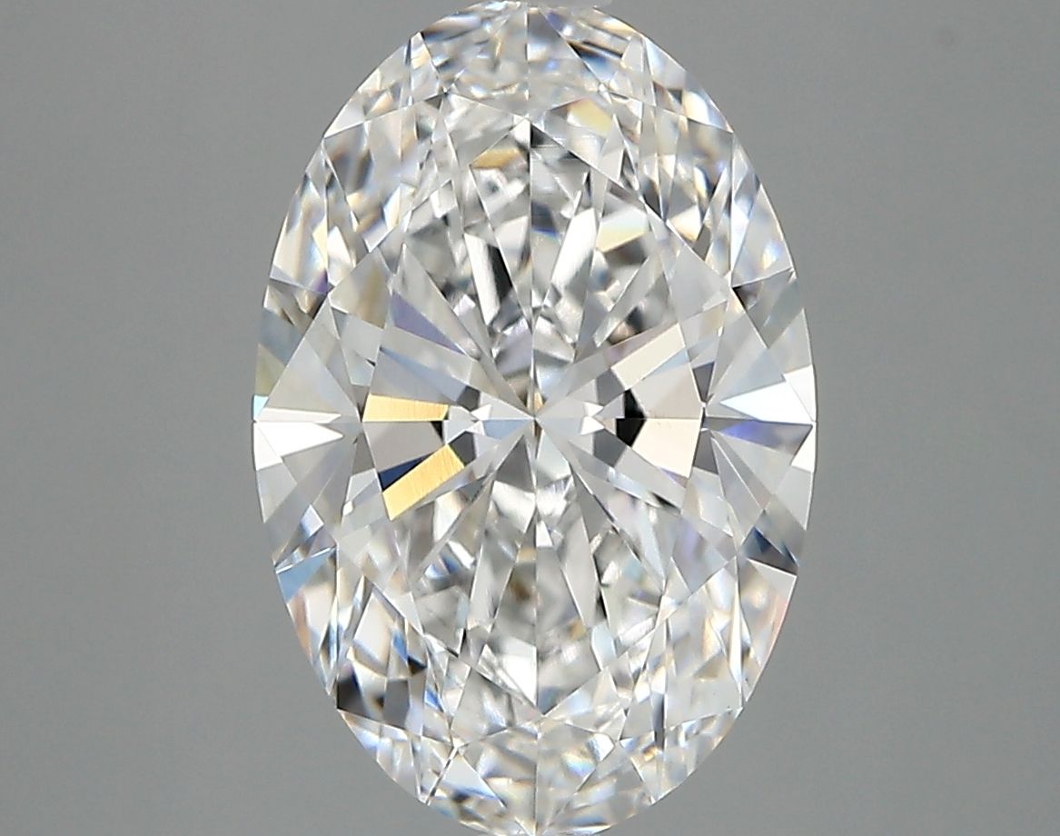 3.82 ct. oval Lab Grown Diamond front image