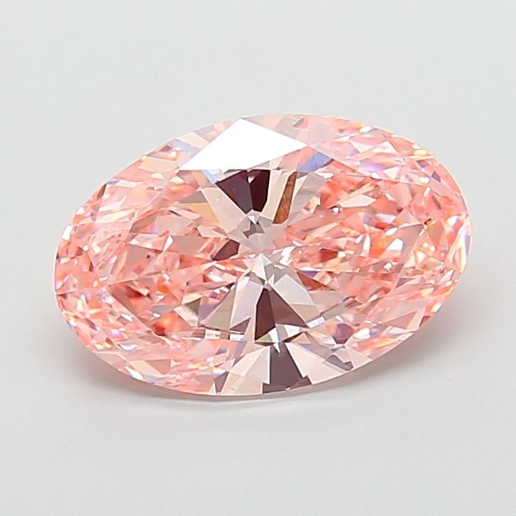 5.02 ct. oval Lab Grown Diamond front image