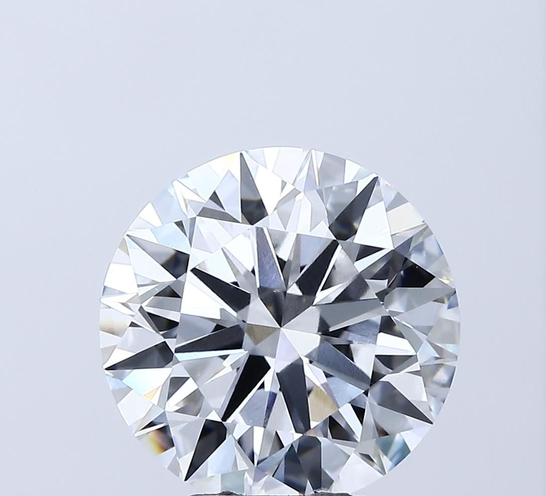 5.01 ct. round Lab Grown Diamond front image