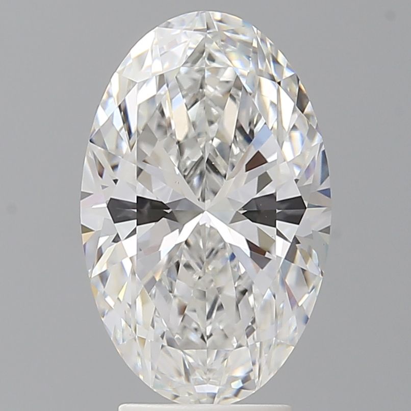 4.07 ct. oval Lab Grown Diamond front image