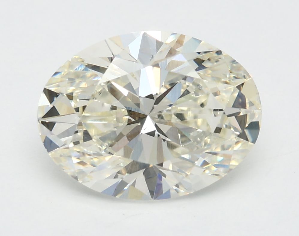 2.10 ct. oval Lab Grown Diamond front image
