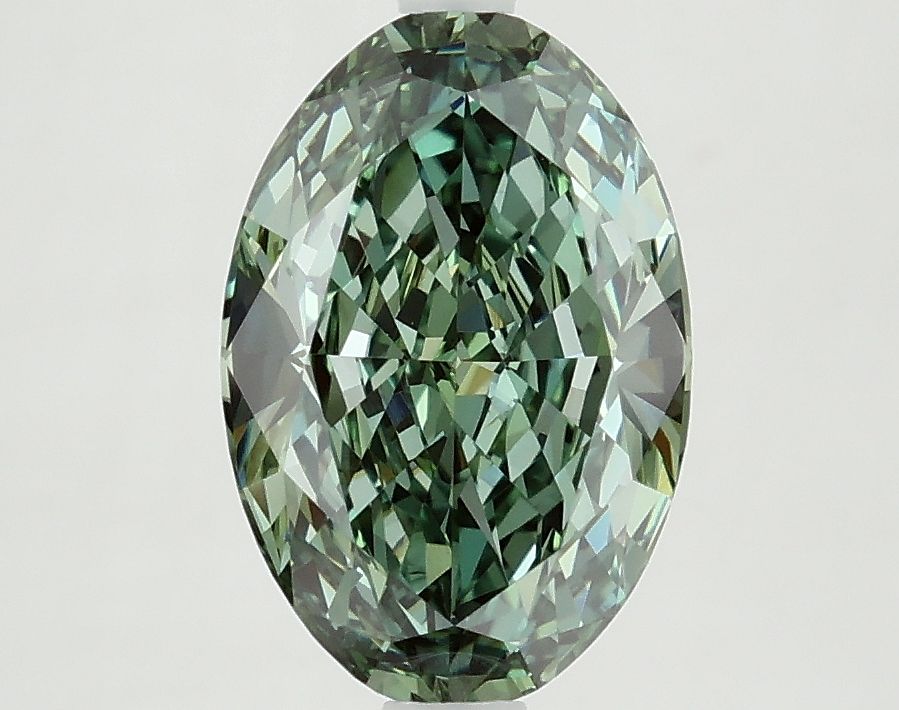 2.88 ct. oval Lab Grown Diamond front image