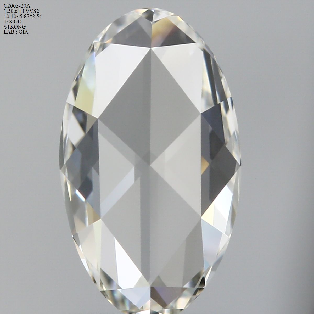 1.5 ct Rose Diamond