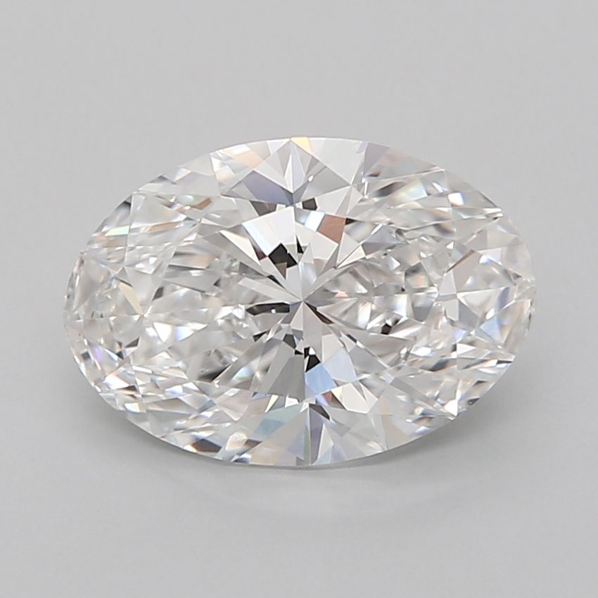 3.07 ct. oval Lab Grown Diamond front image