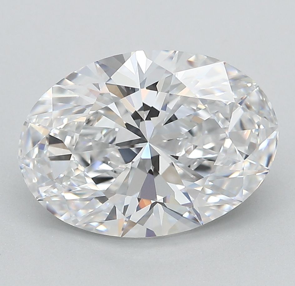 3.38 ct. oval Lab Grown Diamond front image