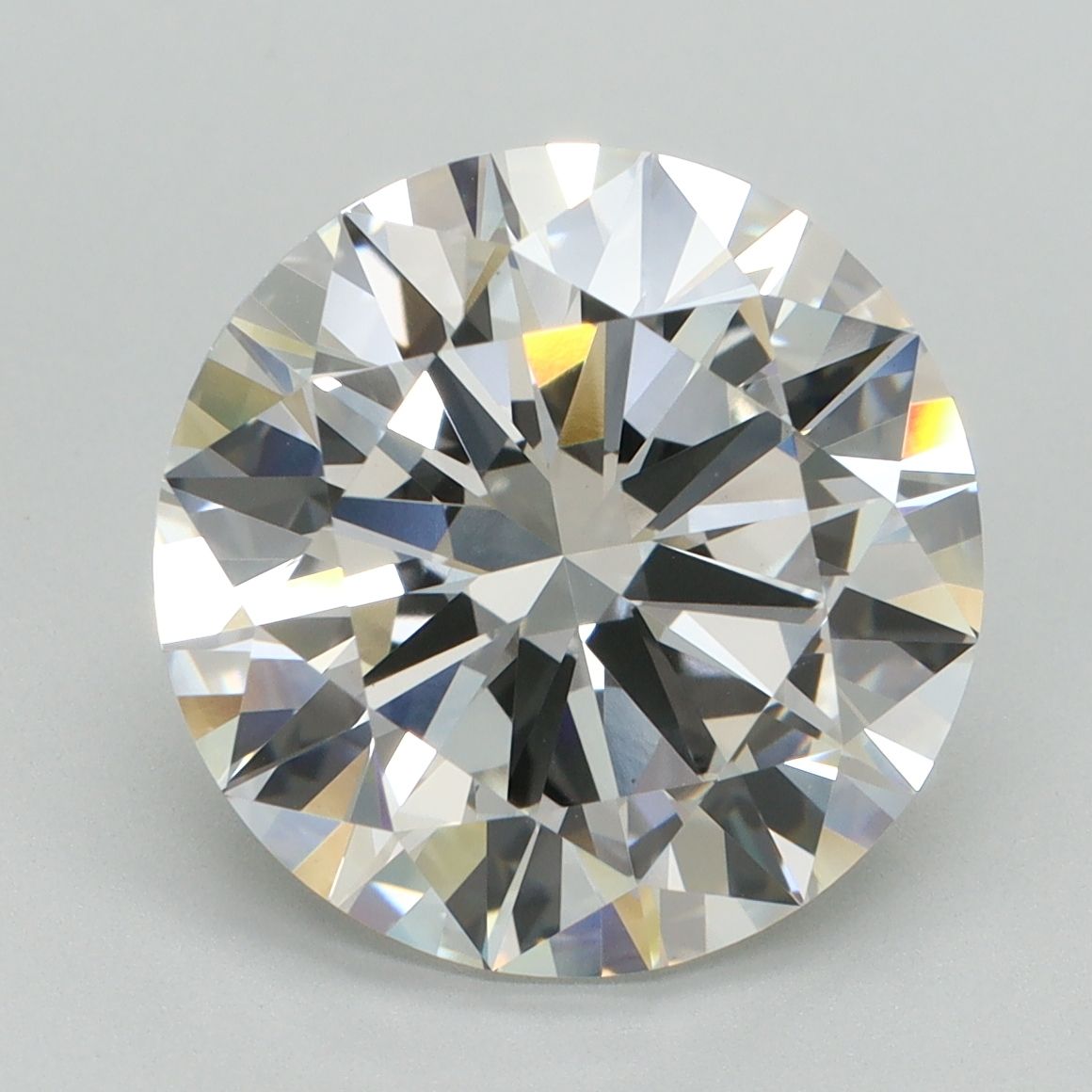 6.05 ct. round Lab Grown Diamond front image