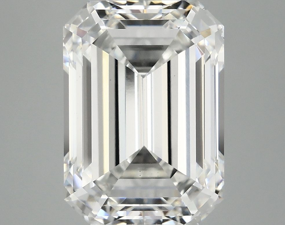 5.02 ct. emerald Lab Grown Diamond front image