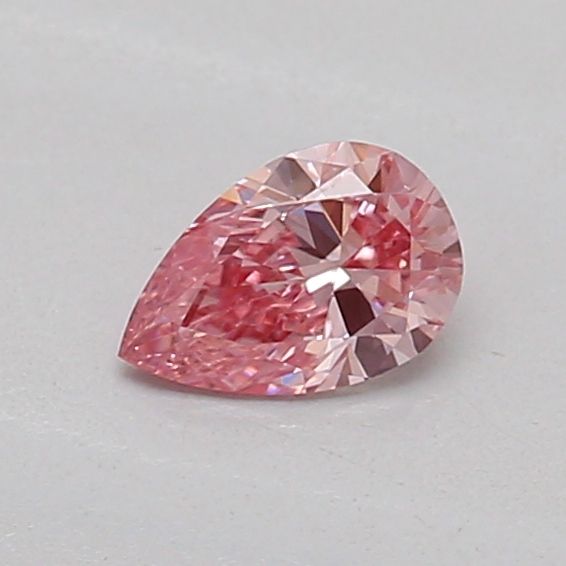 0.18 CT Fancy Vivid Pink PEAR