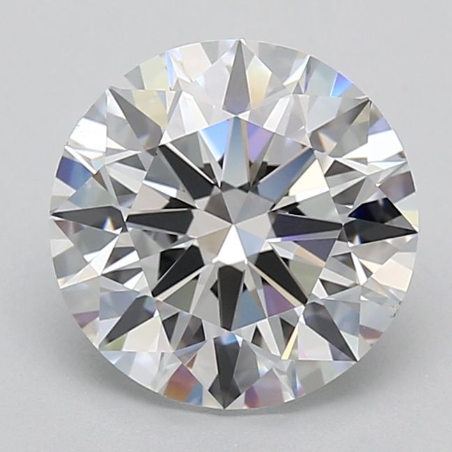 Diamant Rond 3.03 ct - Couleur D - Pureté VVS1